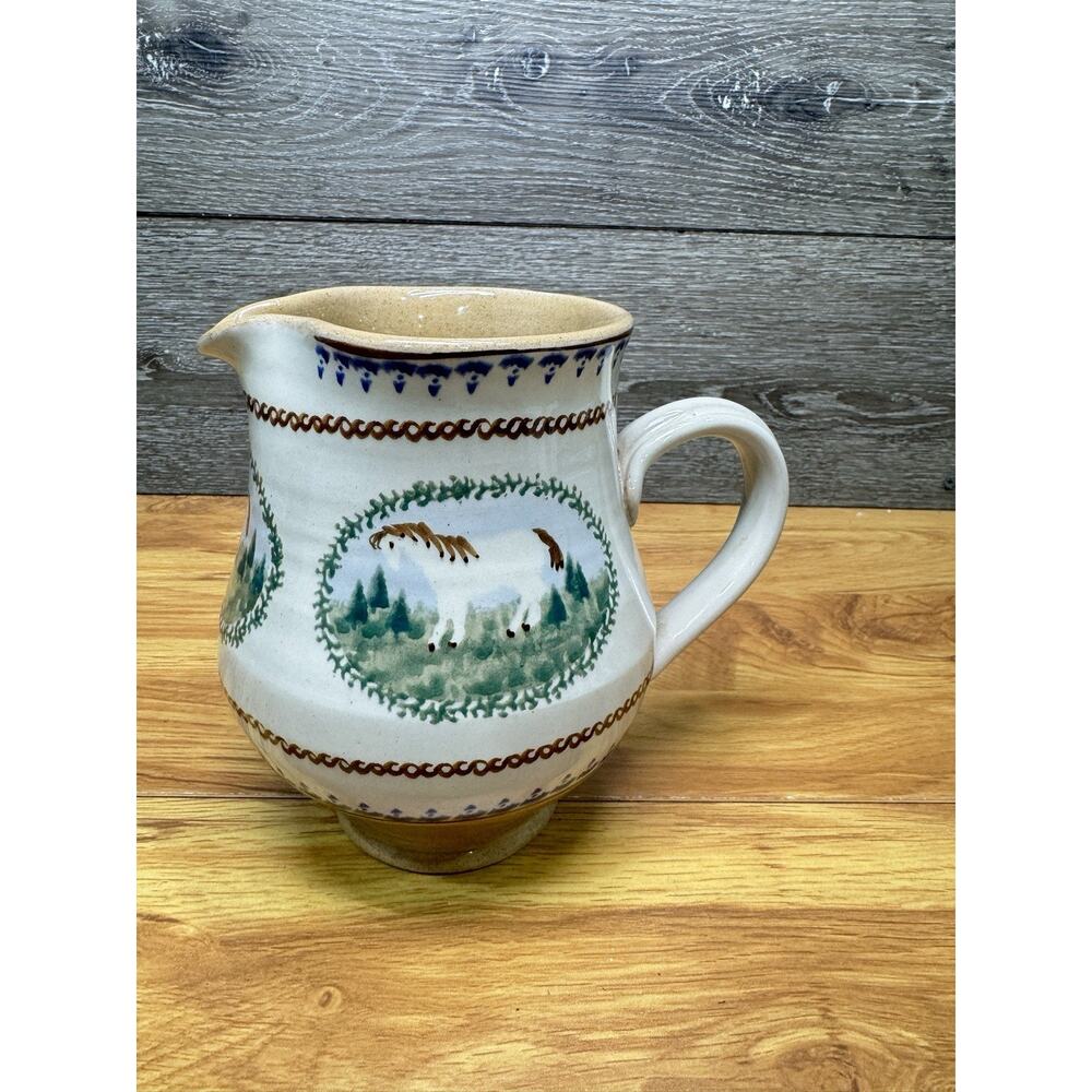 Nicholas Mosse Pottery Pony Pitcher – 6.5” Medium Jug – Handmade in Ireland 32oz